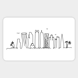 Doha Skyline Magnet